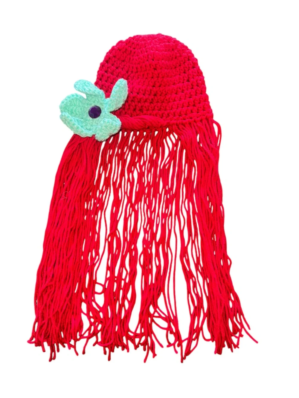 Handmade Crocheted Disney Princess Ariel inspired outfit, best for newborn!